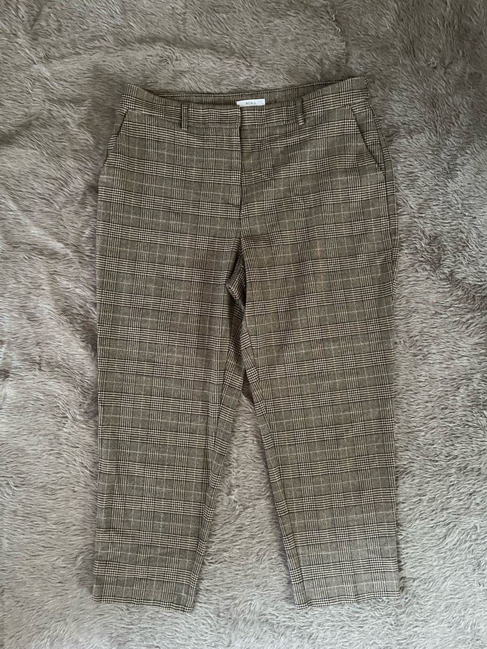 Ricki’s Plaid Ankle Dress Pants - ( 16 )